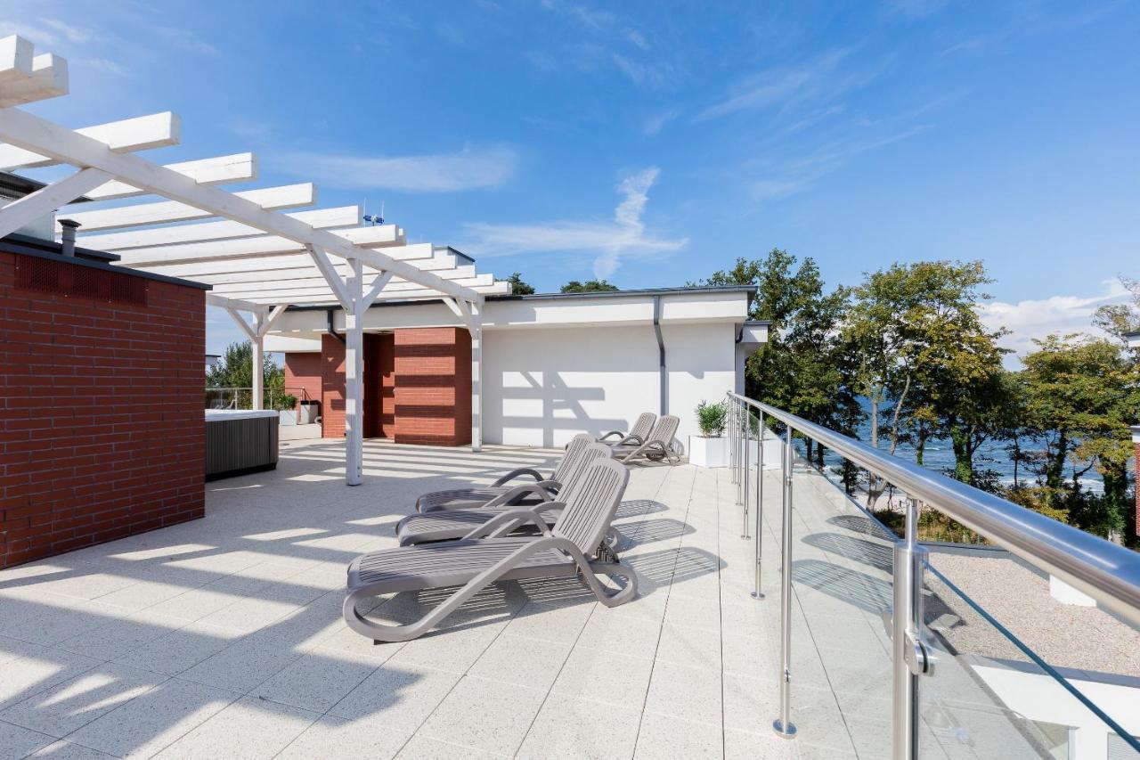 Apartament Bursztyn Klifowa Rewal Esterno foto